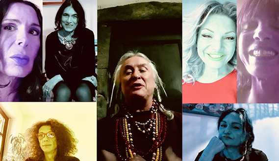 Fotogramma da Le favolose (trailer del film in lavorazione)