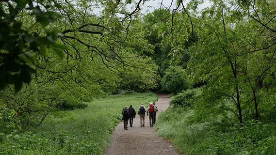 Fotogramma da Il cammino dell'Appia antica